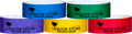 Custom 1-Color 1" Tyvek® Litter Free Wristband Combo Packs