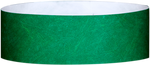 A Tyvek® 1" solid Green wristband