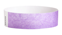 A Tyvek®  3/4" x 10" Sheeted Solid Berry wristband