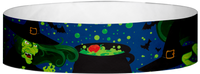 A Tyvek® 3/4" X 10" Witches Multicolored wristband