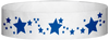 A Tyvek® 3/4" X 10" Stars Blue wristband