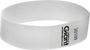 Tyvek® 3/4" x 10" Polka Dot Radiance White wristbands