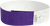 A Tyvek® 3/4" solid Purple wristband