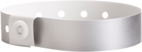 A Soft Comfort L-Shape Snapped Solid Silver wristband