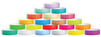 A Tyvek®  3/4" x 10" Sheeted Solid wristbands
