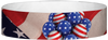 A Tyvek® 3/4" X 10" Forth Of July Wristband