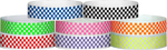 Tyvek 3/4" x 10" Checkboard Wristbands