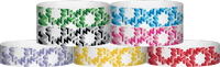 Tyvek® 3/4" X 10" Maze Pattern Wristband