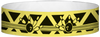 A Tyvek® 3/4" X 10" Strike Yellow Glow wristband