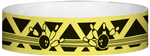 A Tyvek® 3/4" X 10" Strike Yellow Glow wristband