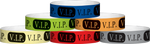 A Tyvek® 3/4" X 10" VIP Wristbands