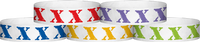 A Tyvek® 3/4" X 10" X wristbands